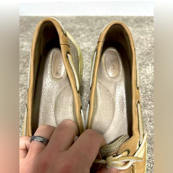 Sperry’s Top Sider Women's Tan Boat Shoes (Size 9) - Picture 8 of 11